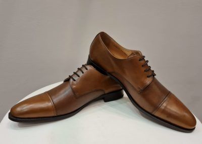 Chaussures personnalisables cuir marron - Caralys mariage Nice 06